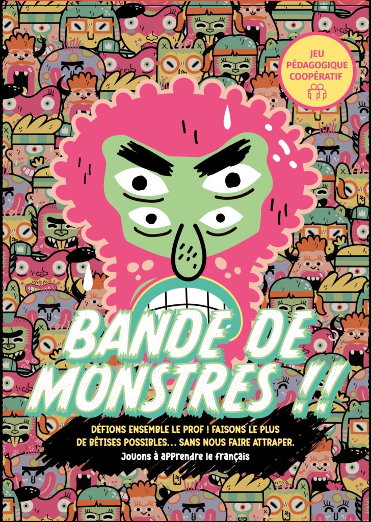 Bande de Monstres !! : le jeu pédagogique pour apprendre le français autrement 3 image portada jeu bande de monstres