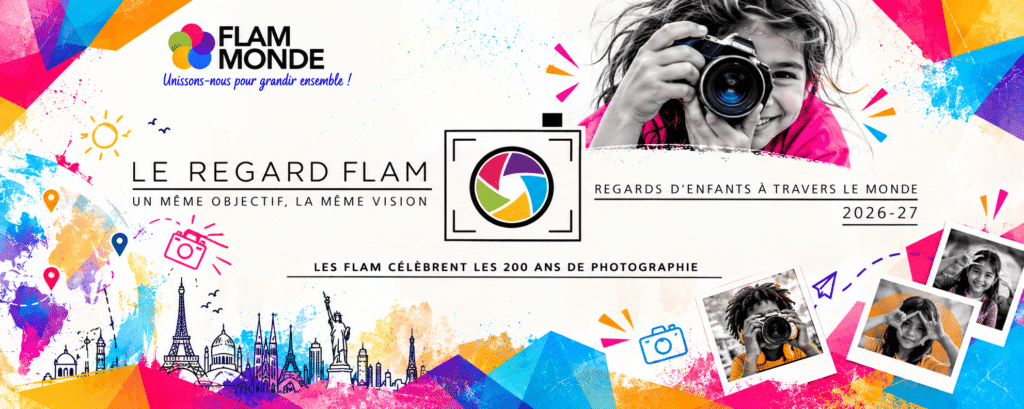 Regroupement mondial des associations FLAM 2026-2027 en ligne 2 banniere regard flam 1